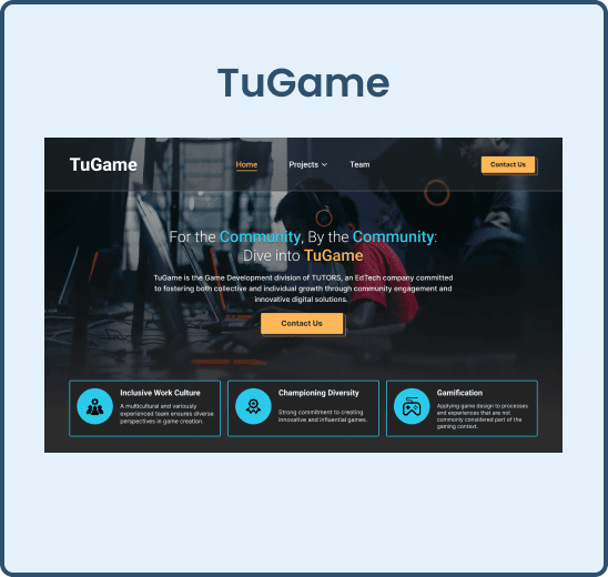TuGame logo